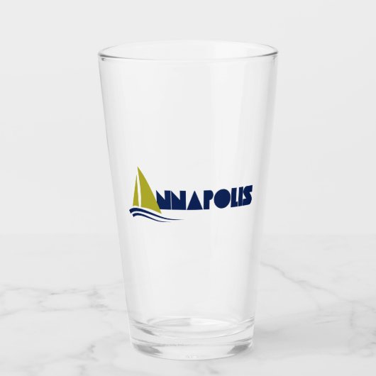 メリーランド州，アナポリス タンブラーグラス (正面)