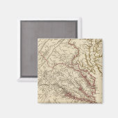 メリーランド州，バージニア マグネット (正面/裏面)