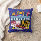 メリーランド州，米国 クッション (ブランケット)