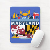 メリーランド州，米国 マウスパッド (マウス)