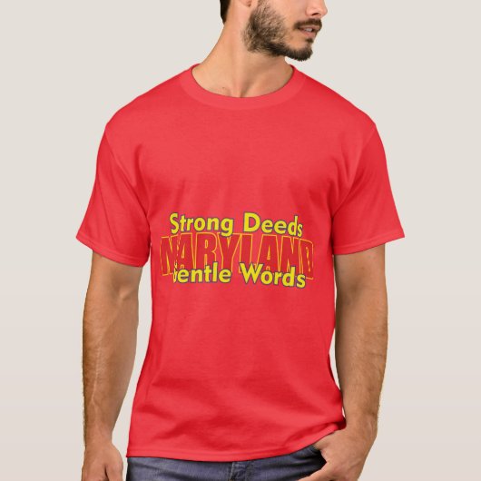 メリーランド州 Tシャツ (正面)