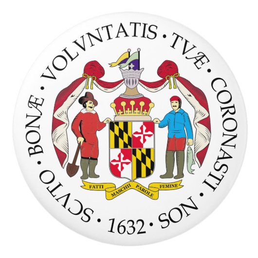 メリーランド徴候 セラミックノブ (正面)