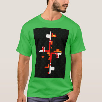 メリーランド王室の州旗 Tシャツ