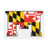 メリーランド陸軍国家警備機関磁石 マグネット (横)