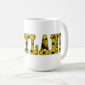 メリーランド黒によって注目されるスーザンのコーヒー・マグ コーヒーマグカップ (正面右)