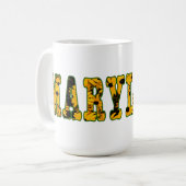 メリーランド黒によって注目されるスーザンのコーヒー・マグ コーヒーマグカップ (正面左)