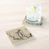 メリーランド3 ガラスコースター (アングル)