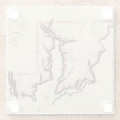 メリーランド3 ガラスコースター (裏面)