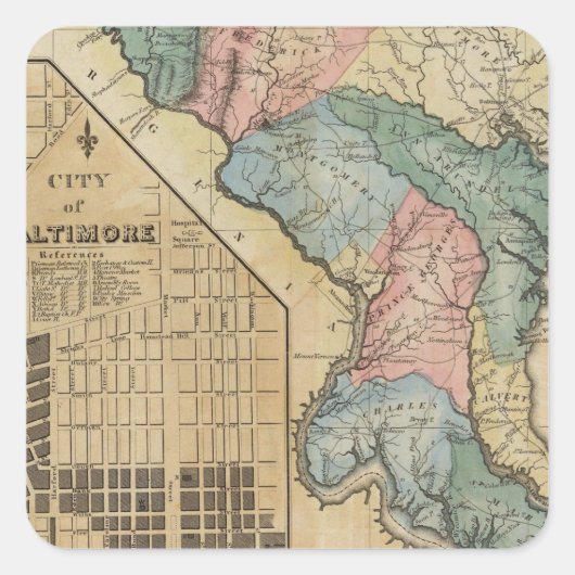 メリーランド8 スクエアシール (正面)