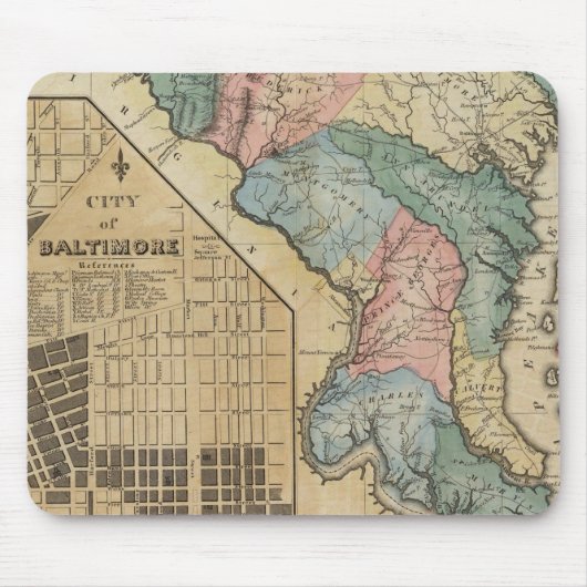 メリーランド8 マウスパッド (正面)