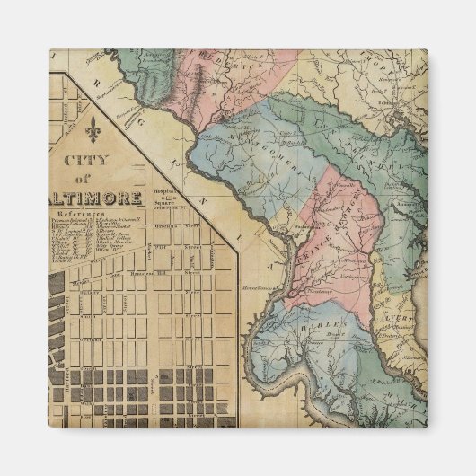 メリーランド8 マグネット (正面)