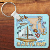 メリーランド キーホルダー (正面)