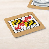 メリーランド スクエアペーパーコースター (アングル)