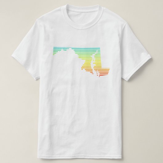 メリーランド・チル・フェード Tシャツ (デザイン正面)