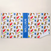 メリーランド ビーチタオル (正面)