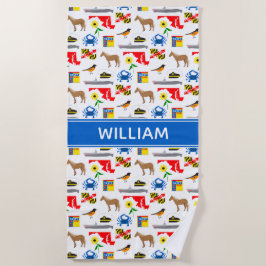 メリーランド ビーチタオル