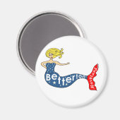 メリーランド・マーメイド・ラウンドのベッタトン マグネット (正面/裏面)