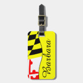 メリーランド ラゲッジタグ (正面縦)