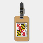 メリーランド ラゲッジタグ (正面縦)