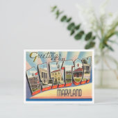メリーランド・ヴィンテージ・トラベル、エルクトンからの挨拶 ポストカード (スタンド正面)
