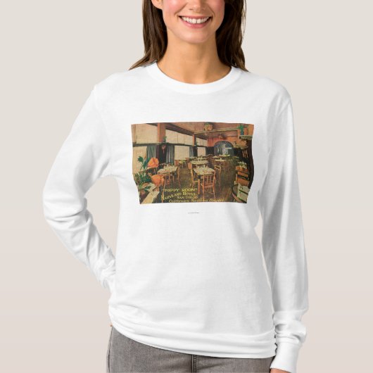 メリーランドHoteのケシ部屋の内部の概観 Tシャツ (正面)