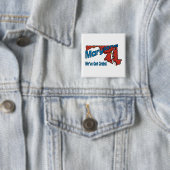 メリーランドMD米国のモットーの~私達はカニを持っています 缶バッジ (インサイチュ)