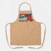 メリーランドMD USモットー～カニ得がいる エプロン (正面)