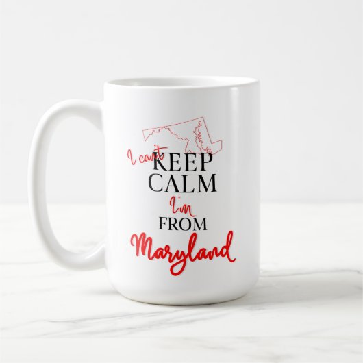 メリーラン保ドから来たのは落ち着かない コーヒーマグカップ (左)