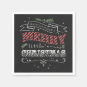 メリーリトルクリスマスカクテルナプキンス スタンダードカクテルナプキン (正面)