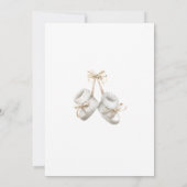 メリーリトルクリスマスベビーシャワー招待状 招待状 (裏面)