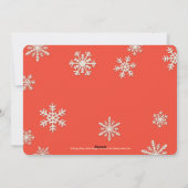 メリーリトルクリスマスホリデーフォトカード シーズンカード (裏面)