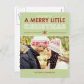 メリーリトルクリスマスホリデー葉書 シーズンポストカード (正面/裏面)