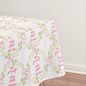 メリーリトルクリスマス – 花リーステーブルクロス テーブルクロス (インサイチュ)