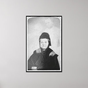 メリーリンカーン1869年を持つエイブラハム・リンカーンの幽霊 キャンバスプリント