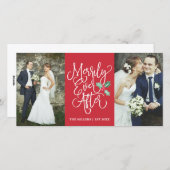 メリーリーイ結婚エバーズホリデー2 – フォトレッド シーズンカード (正面/裏面)