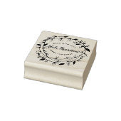 メリーリース |愛で作られた |パーソナライズされた | ラバースタンプ (スタンプ)