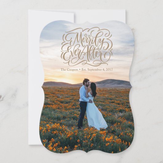 メリーリーリーエバーアフターホリデーカード シーズンカード (正面)