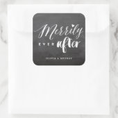 メリーリーリーエバーシャルボードホリデー結婚ズ スクエアシール (バッグ)