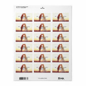 メリーリ結婚したスマスフォトホリデー ラベル (フルシート)