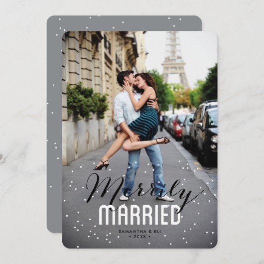 メリーリ結婚したーカップル シーズンカード (正面/裏面)