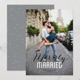 メリーリ結婚したーカップル シーズンカード