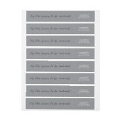 メリーリ結婚したーカップル ラップアラウンドラベル (シート)