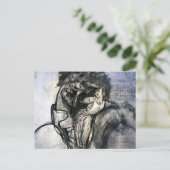 メリーレスの美女 ポストカード (スタンド正面)