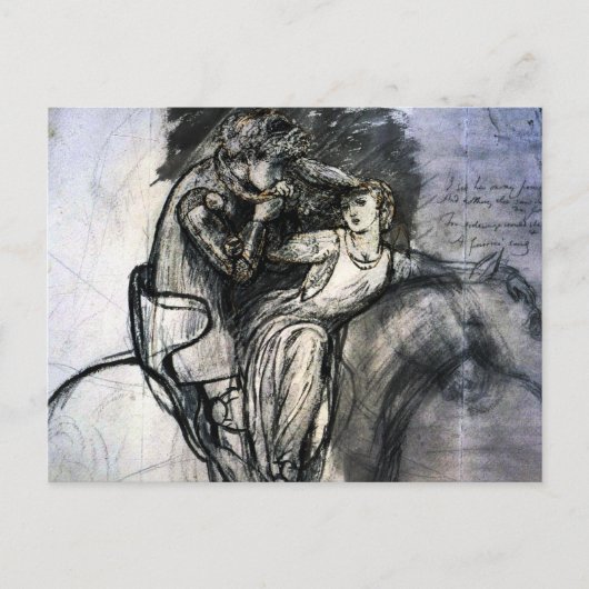 メリーレスの美女 ポストカード (正面)