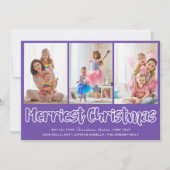 メリーレタリング3 Vertical Photo シーズンカード (正面)