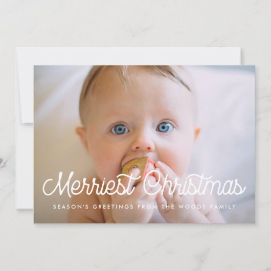 メリーレトロ台本の家族の写真 シーズンカード (正面)