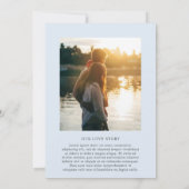 メリーンスカイエレガントな結婚式 招待状 (裏面)