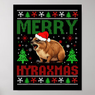 メリーヴィンテージハイラックス醜いクリスマスススススウェート ポスター