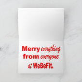 メリー休日の間すべて シーズンカード (内部)