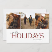 メリー休日モダン3 Photo Collage シーズンカード (正面)